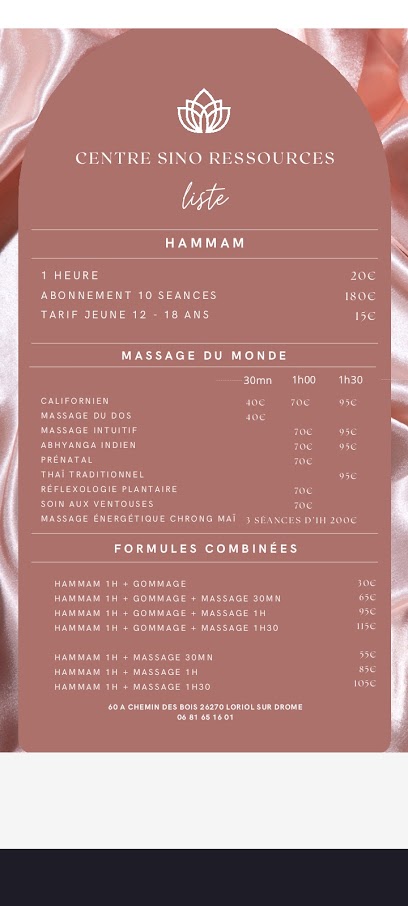 Photo Centre Sino-Ressources